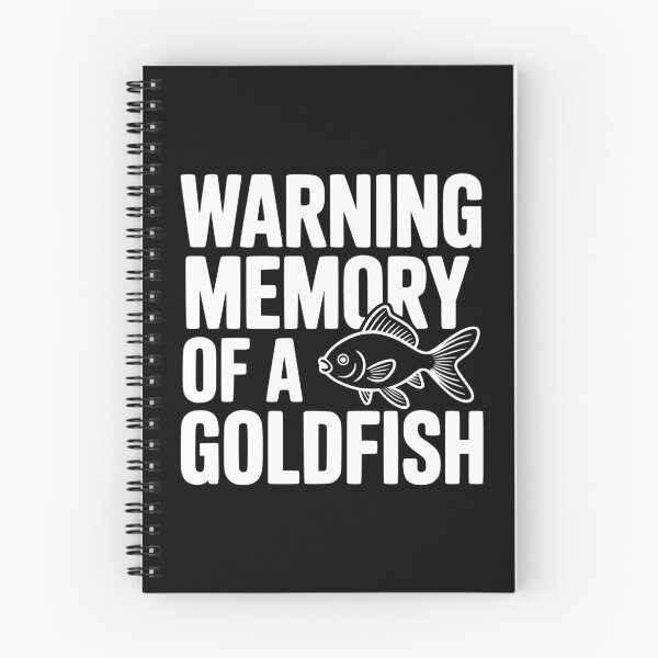 Item preview, Warning Memory of a Goldfish designed and sold by Frank Ring.