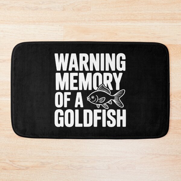 Item preview, Warning Memory of a Goldfish designed and sold by Frank Ring.