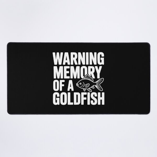 Item preview, Warning Memory of a Goldfish designed and sold by Frank Ring.
