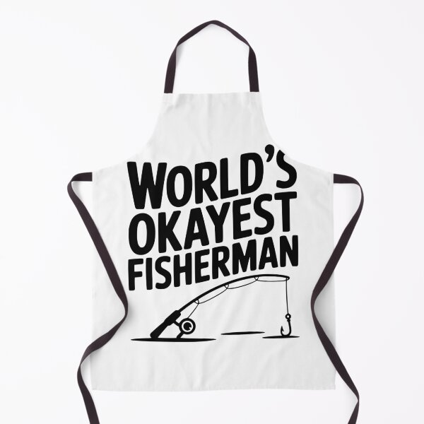 Item preview, World's Okayest Fisherman designed and sold by Frank Ring.