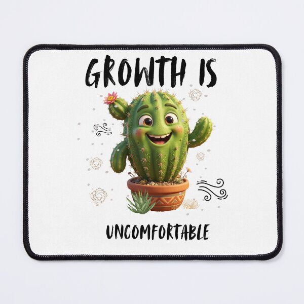 Item preview, Growth is Uncomfortable - Cactus designed and sold by LAJdesigns.