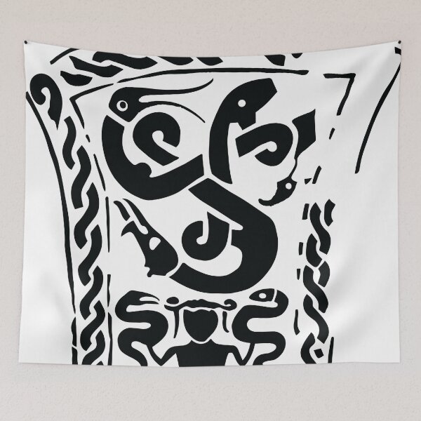 Item preview, Snake Witch stone of Gotland designed and sold by tony4urban.