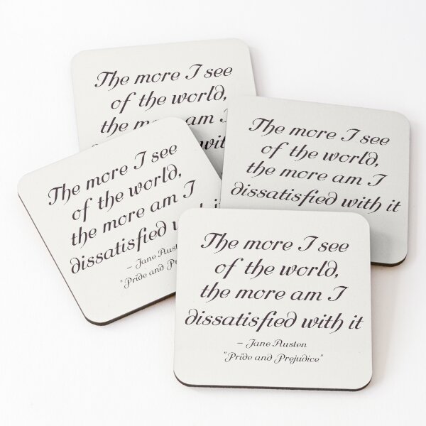 Item preview, The more I see of the world, the more am I dissatisfied with it designed and sold by PariSeine.