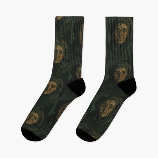 Item preview, Head of a Woman by Vincent van Gogh: Post Impressionist Portrait Print designed and sold by artofuniverse.