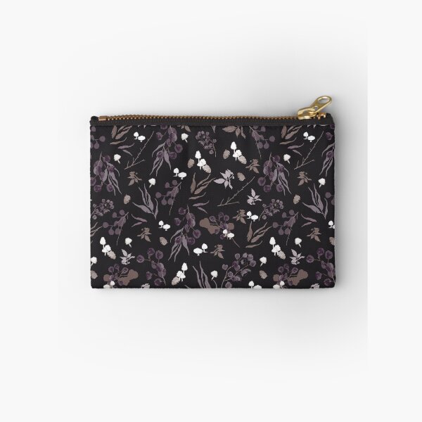 Item preview, Dark Neutral Botanical – Modern Cottagecore Woodland Pattern designed and sold by akneeland603.