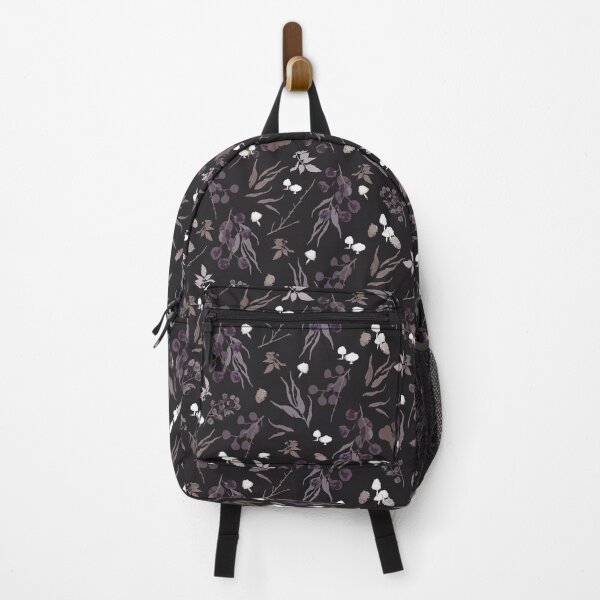 Item preview, Dark Neutral Botanical – Modern Cottagecore Woodland Pattern designed and sold by akneeland603.
