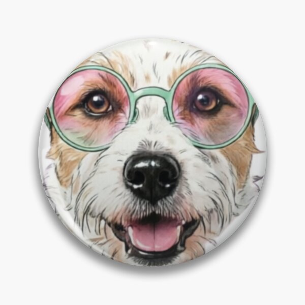 Item preview, Jack Russell Terrier Dog in Pink Sunglasses Summer designed and sold by Prints by Mat.