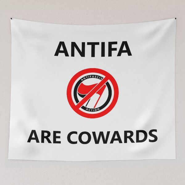 Item preview, Antifa Are Cowards designed and sold by RebarForOwt.