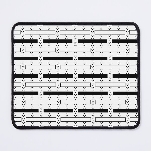 Item preview, Black & white geometric seamless pattern designed and sold by Mint + Midnight.
