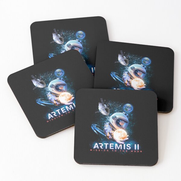 Item preview,  Artemis II Reaching for the Moon designed and sold by Tripp Art Studio.