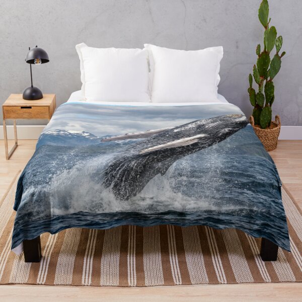 Item preview, Whale leaping out of the water. designed and sold by Malisa345.