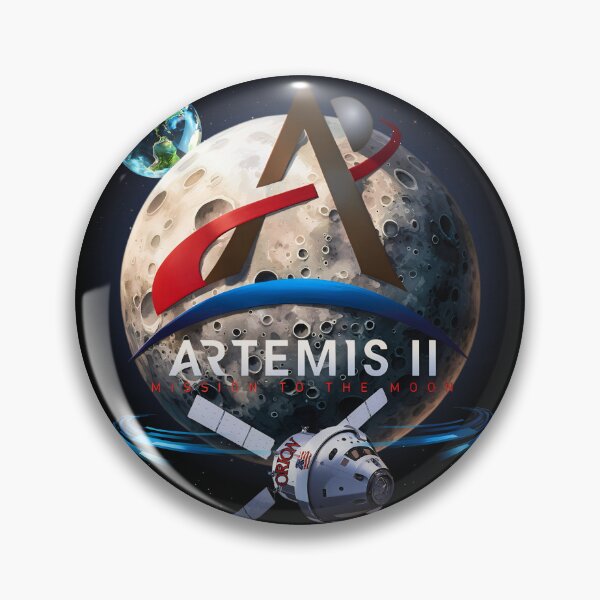 Item preview,    Artemis II Around the Moon designed and sold by Tripp Art Studio.