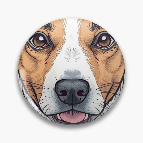 Item preview, Jack Russell Terrier Dog Pawsitivity Ribbon Vintage Profile designed and sold by Prints by Mat.