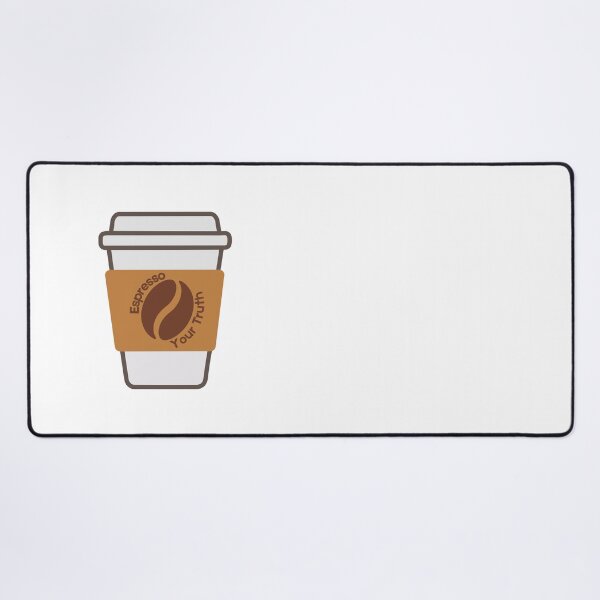 Item preview, espresso yourself coffee pun gift funny coffee lover quote graphic tee mug sticker designed and sold by THE JAVE STUDIOS.