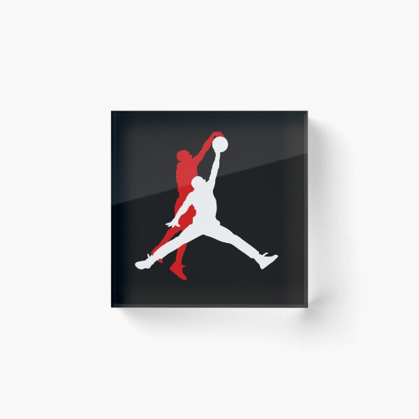 Item preview, Air Jordan Jumpman blocked by Kobe Bryant - Logo Mashup Parody designed and sold by ZERO-MIND.