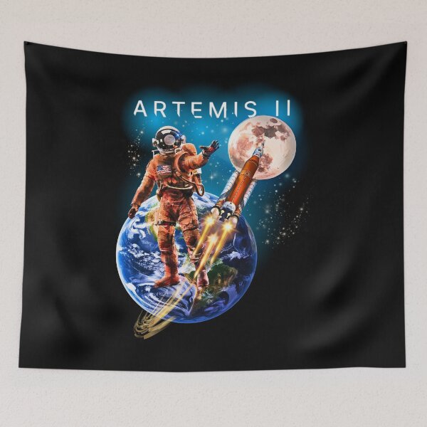 Item preview, Artemis II To the Moon and Beyond designed and sold by Tripp Art Studio.