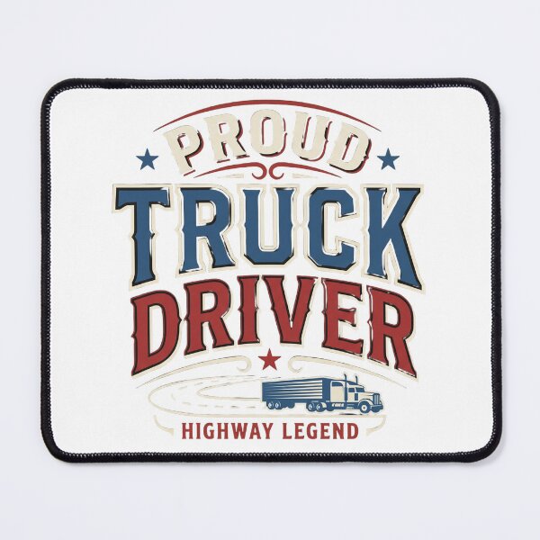 Item preview, Proud Truck Driver Vintage 07 designed and sold by cj-digital.