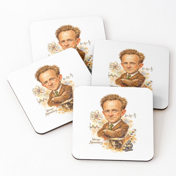Item preview, Werner Heisenberg designed and sold by Sarcastic designs.