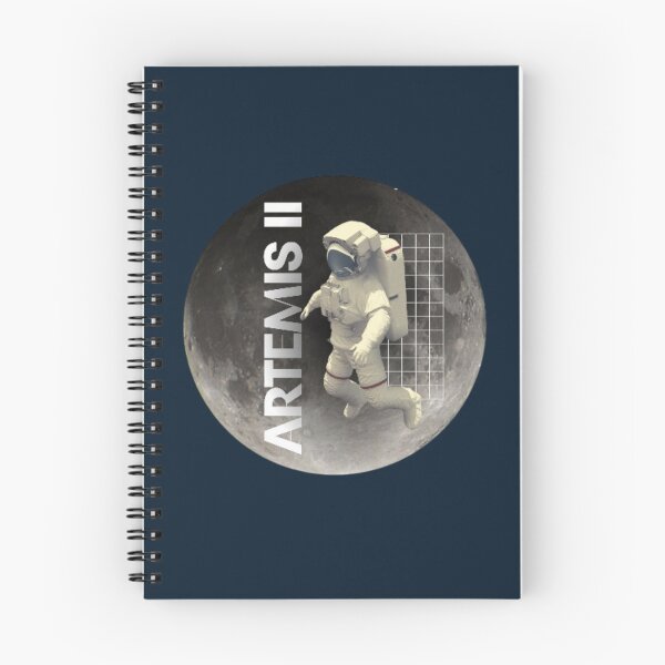 Item preview, Artemis II — Back to the Moon Copy Moon Joy Rocket Emblem designed and sold by Yasmine Mohammed.