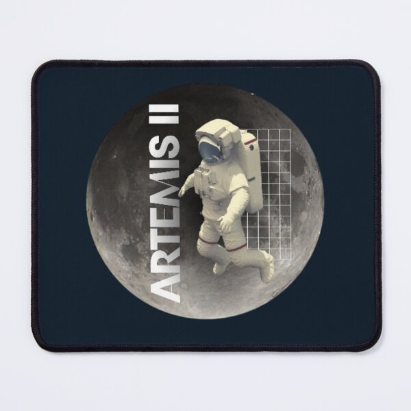 Item preview, Artemis II — Back to the Moon Copy Moon Joy Rocket Emblem designed and sold by Yasmine Mohammed.