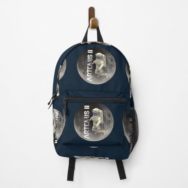 Item preview, Artemis II — Back to the Moon Copy Moon Joy Rocket Emblem designed and sold by Yasmine Mohammed.