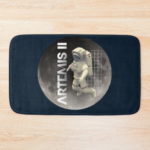 Item preview, Artemis II — Back to the Moon Copy Moon Joy Rocket Emblem designed and sold by Yasmine Mohammed.