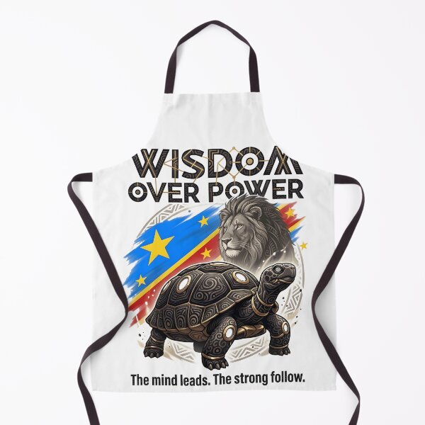 Item preview, Wisdom Over Power – Congo Turtle & Lion designed and sold by VoidAnimeStudio.