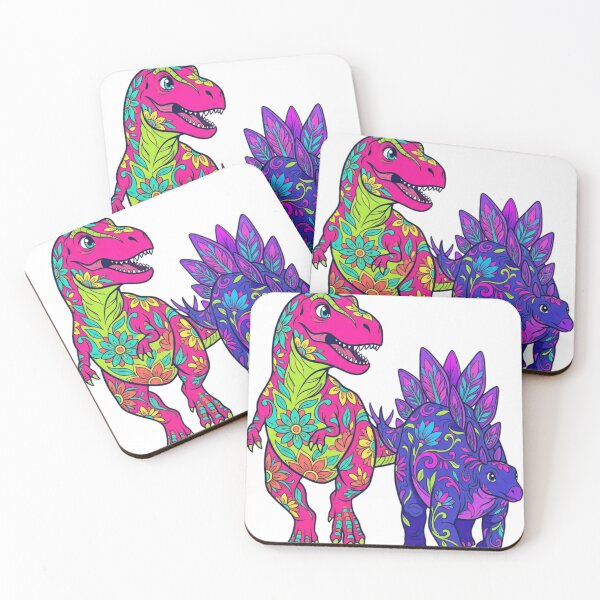 Item preview, Colorful dinosaurs designed and sold by PP&RAINBOW SHOP.