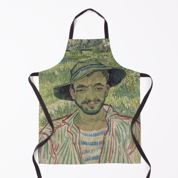 Item preview, Il Giardiniere by Vincent van Gogh: Post Impressionist Portrait Poster designed and sold by artofuniverse.