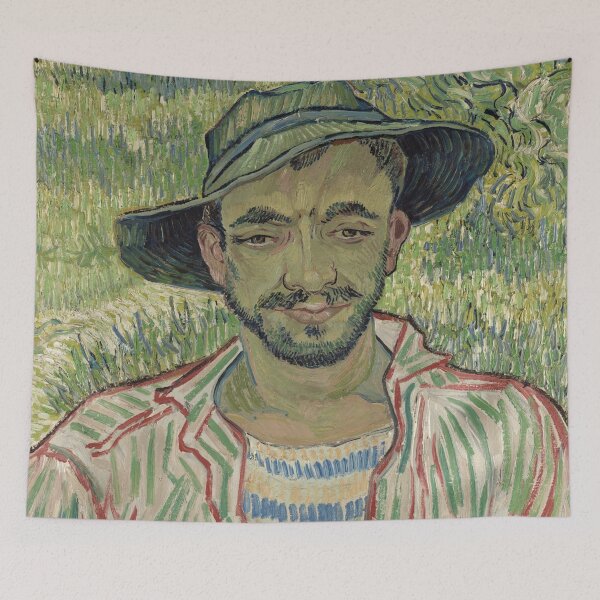 Item preview, Il Giardiniere by Vincent van Gogh: Post Impressionist Portrait Poster designed and sold by artofuniverse.