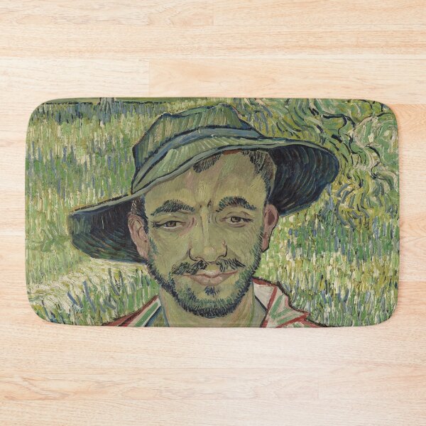 Item preview, Il Giardiniere by Vincent van Gogh: Post Impressionist Portrait Poster designed and sold by artofuniverse.