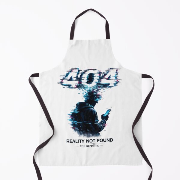 Item preview, 404 Reality Not Found – Glitch Aesthetic  designed and sold by NAJURE.