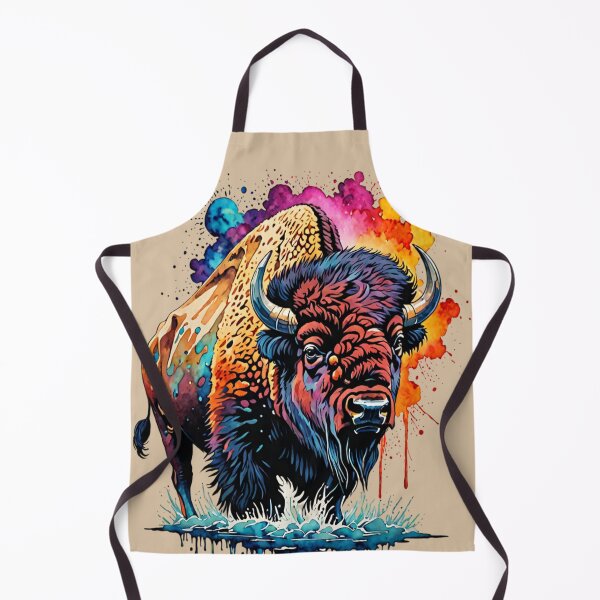 Item preview, Bison Tattoo One designed and sold by Ayros Design .