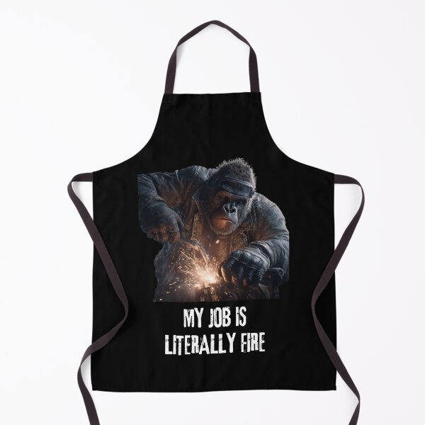 Item preview, Funny Welding Gifts - My Job Is Literally Fire - Welder Humor Gift designed and sold by ZubekStudio.