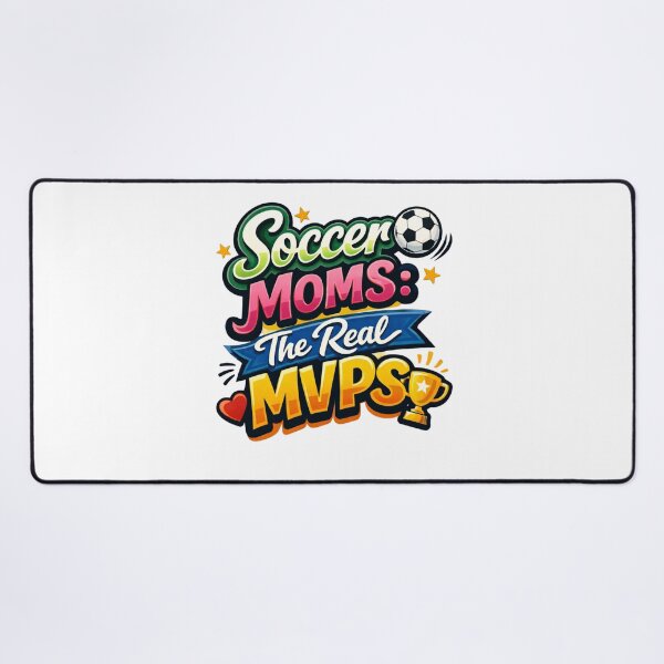 Item preview, Soccer Mom MVP Sports Typography - Team Mom Spirit Graphic - Sideline Parent Gift designed and sold by JLMWorks.