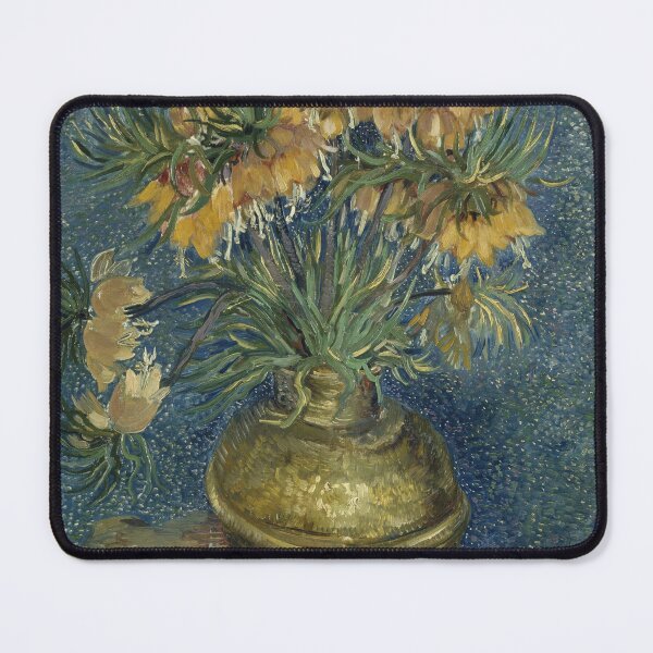 Item preview, Imperial Fritillaries in a Copper Vase by Vincent van Gogh: Vibrant Floral Still Life designed and sold by artofuniverse.