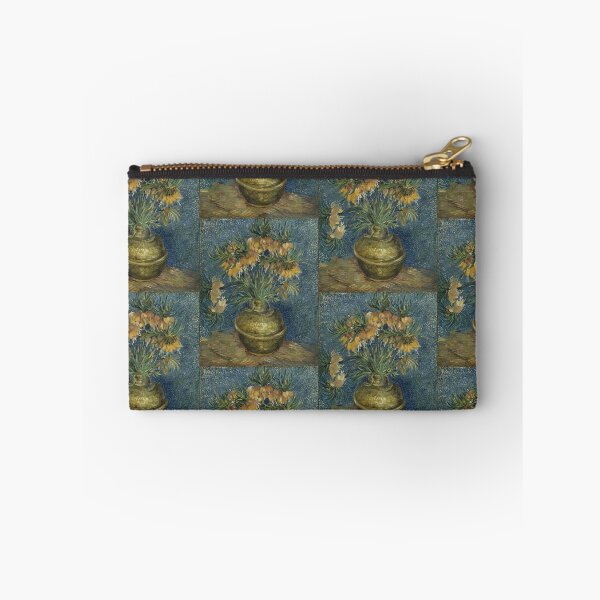 Item preview, Imperial Fritillaries in a Copper Vase by Vincent van Gogh: Vibrant Floral Still Life designed and sold by artofuniverse.