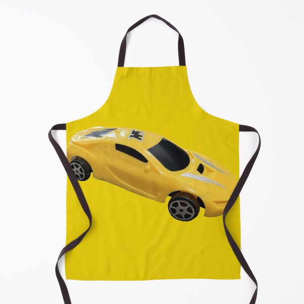 Item preview, toy car isolated on white, Isolated yellow plastic toy sports car on a white background. Simple miniature vehicle for children, perfect for play, education, and childhood themes designed and sold by pipikijung.