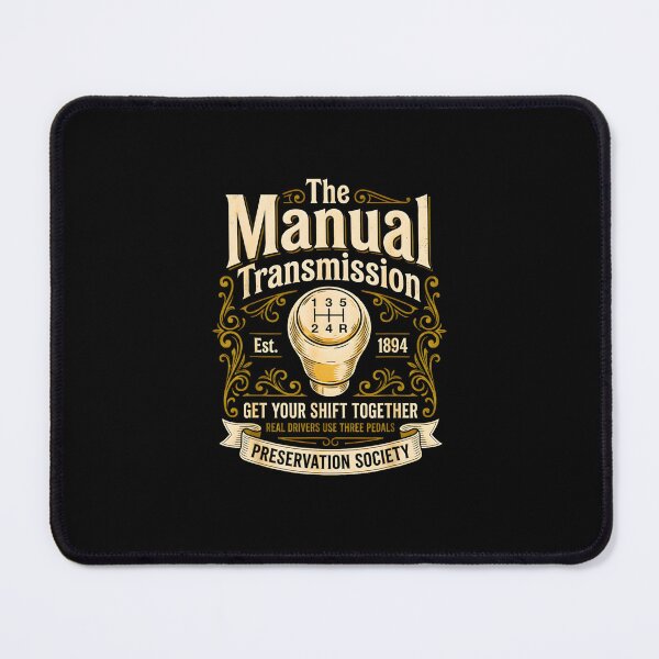 Item preview, The Manual Transmission Preservation Society designed and sold by FerminVigo.