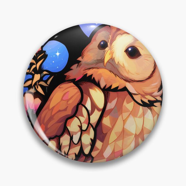 Item preview, Owl Stained Glass Style designed and sold by TomatiLove.