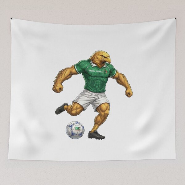 Item preview, Mexican Eagle Soccer Mascot - World Cup 2026  designed and sold by Studio23:45.