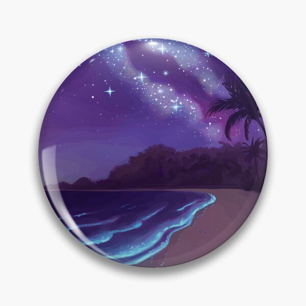 Item preview, Starry Beach Night Scene designed and sold by TomatiLove.