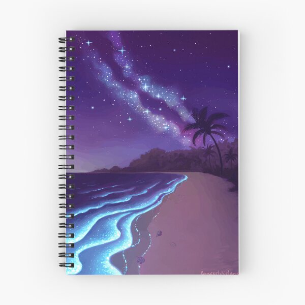 Item preview, Starry Beach Night Scene designed and sold by TomatiLove.