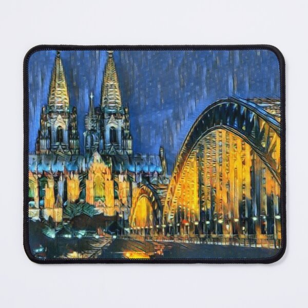 Item preview, Cologne, Rhine bridge and cathedral designed and sold by sid1802.
