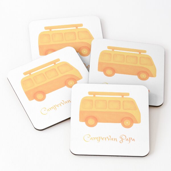 Item preview, Campervan Papa picture and slogan  designed and sold by Andiamo-Amigos.