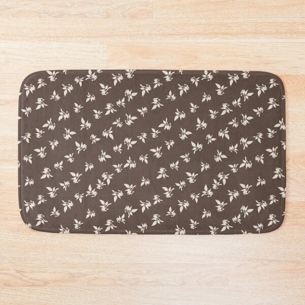 Item preview, Cocoa Brown Botanical Pattern – Simple Neutral Leaves Print designed and sold by akneeland603.