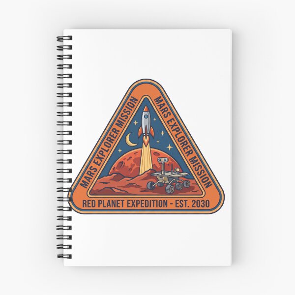 Item preview, Mars Explorer Mission Red Planet designed and sold by IllustrifyArts.