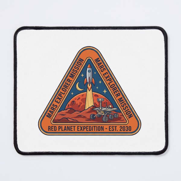 Item preview, Mars Explorer Mission Red Planet designed and sold by IllustrifyArts.