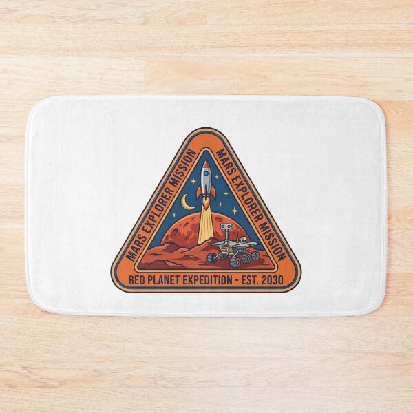 Item preview, Mars Explorer Mission Red Planet designed and sold by IllustrifyArts.