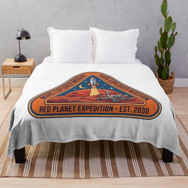 Item preview, Mars Explorer Mission Red Planet designed and sold by IllustrifyArts.